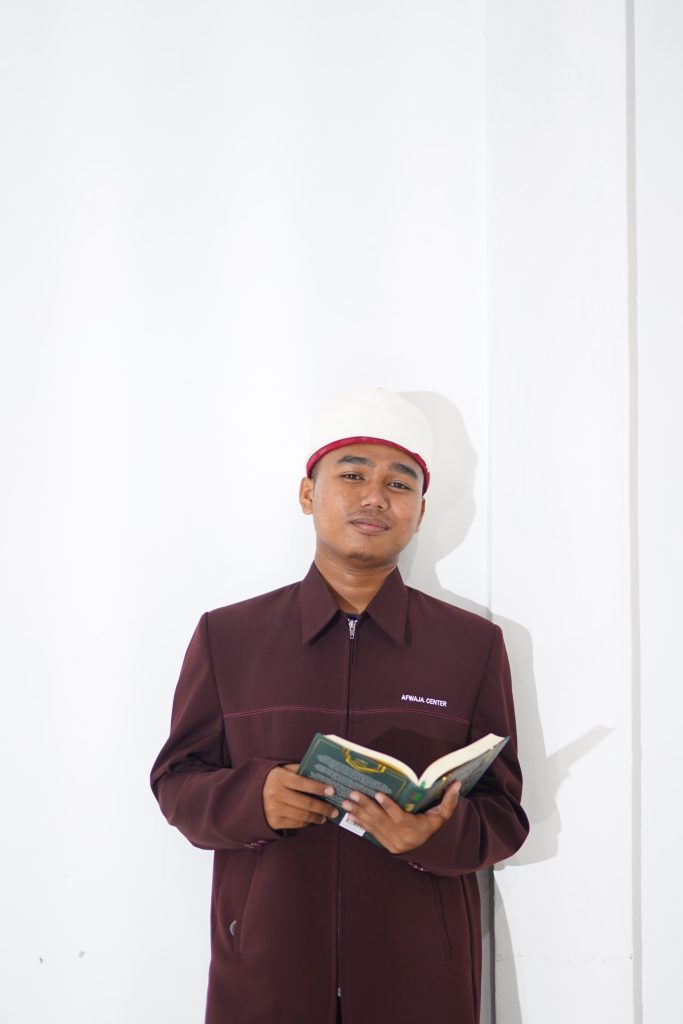 Rizki saat karantina di Afwaja Center Ciamis, Foto: Firdaus