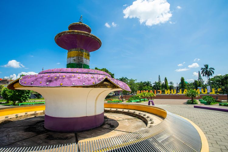 Alun Alun Kabupaten Ciamis, Foto: Kompas